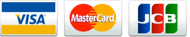 VISA、MASTER、JCB、その他交通系ICの画像