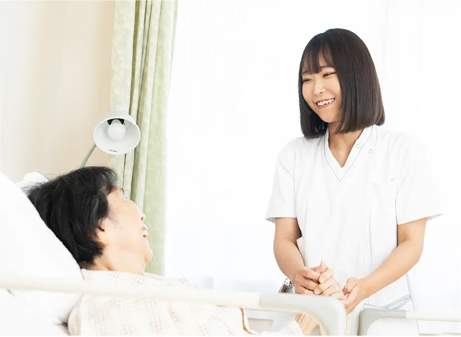 入院中の過ごし方の写真